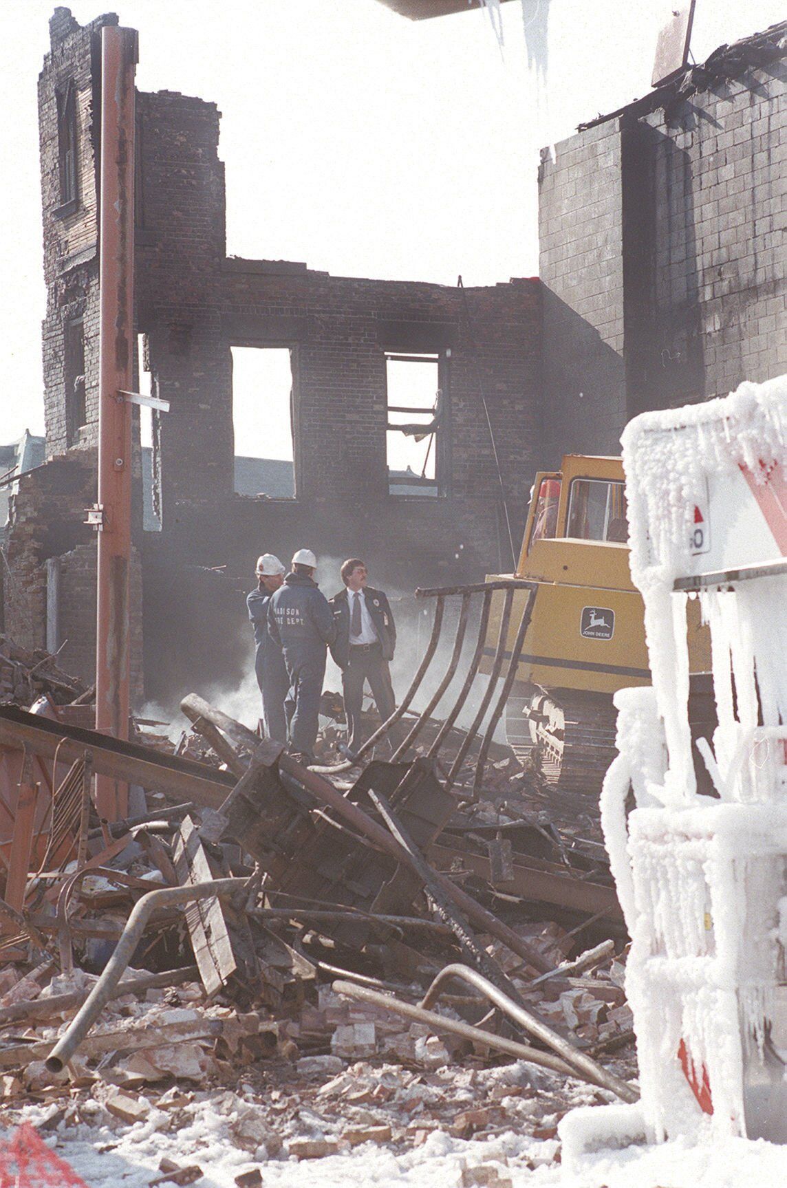 Fire investigators